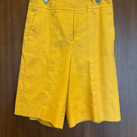 Luisa Cerano Trouser Shorts Yellow - Picture 2 of 2